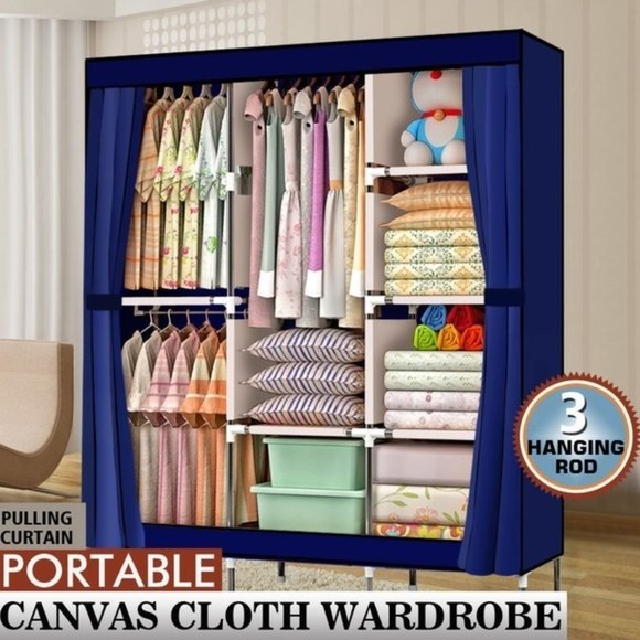 Other - Portable Organizer Storage Wardrobe Closet 70"h